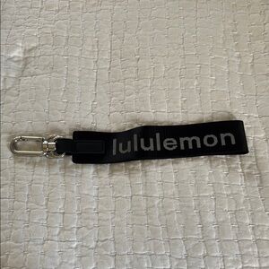 Lululemon Athletica Black Keychain